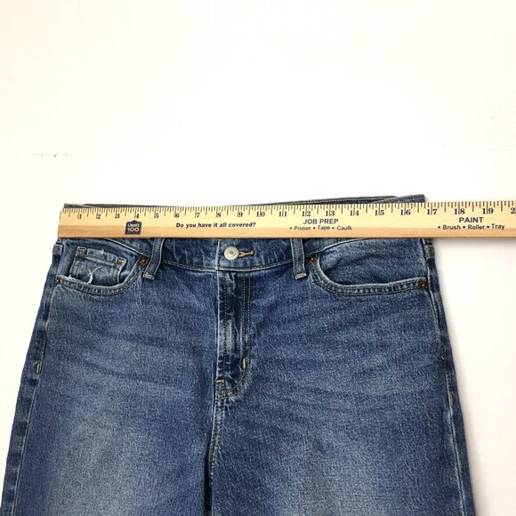 Old Navy Jeans Women's Mid Rise Boyfriend Loose Fit Distressed size 10 length 28 - Picture 4 of 8